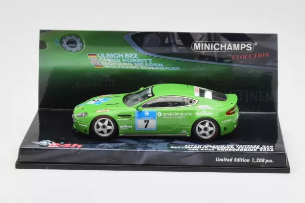 Minichamps Aston Martin V8 Vantage N 7 24h Le Mans 2008 Bez Porrit 1:43 437081307